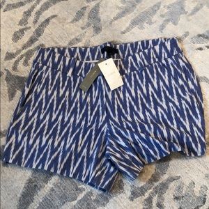 J.Crew printed linen shorts